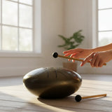 Hand Drum Bronce Envejecido 21 cm