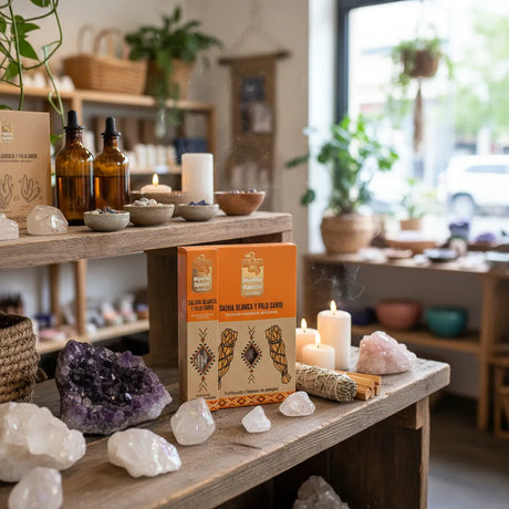 Incienso Salvia Blanca + Palo Santo
