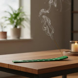 Tabla Porta Incienso Madera Estrella Verde