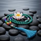 Japa Mala Buda Turquesa 6mm