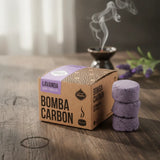 Carbón Lavanda 12u