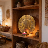 Porta Vela de Pared Chakra Meditación
