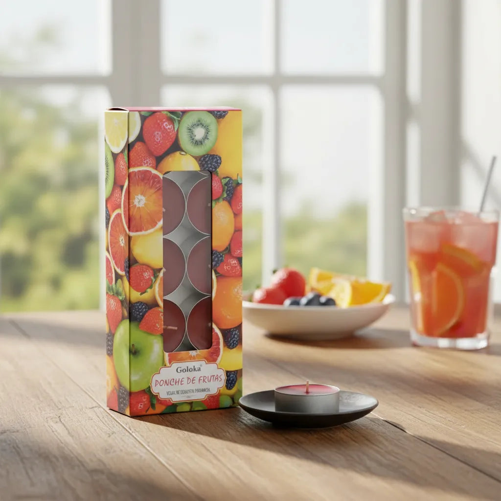 Vela Tealight Ponche de Frutas