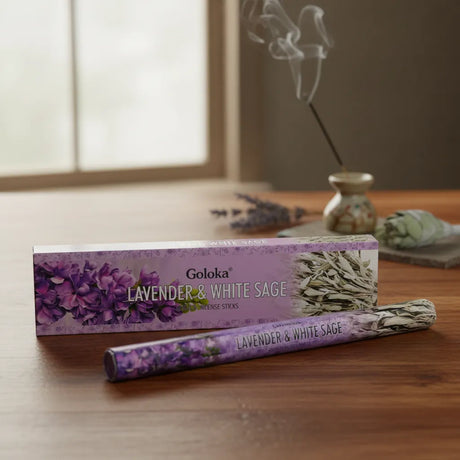 Incienso Jumbo Lavanda y Salvia Blanca