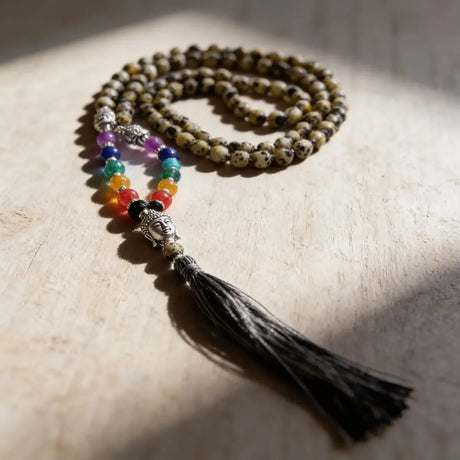 Japa Mala Buda Jaspe Damalta 6mm