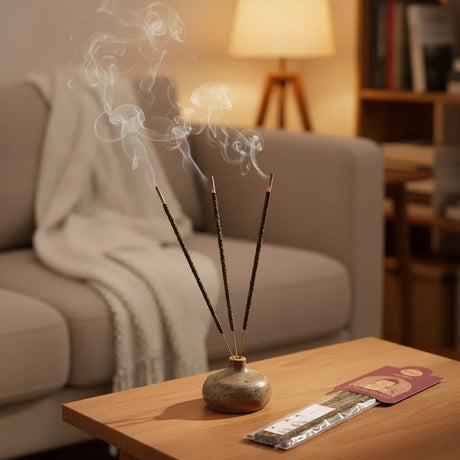 Sahumerio Palo Santo con Rosa Mosqueta
