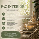 Incienso Paz Interior con Piedras de Amatista