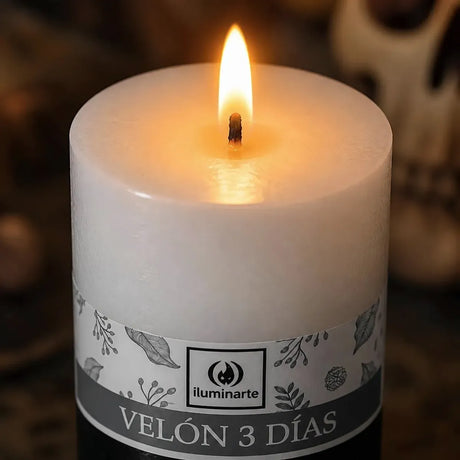 Velón Liso 3 Días San La Muerte
