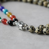 Japa Mala Buda Jaspe Damalta 6mm