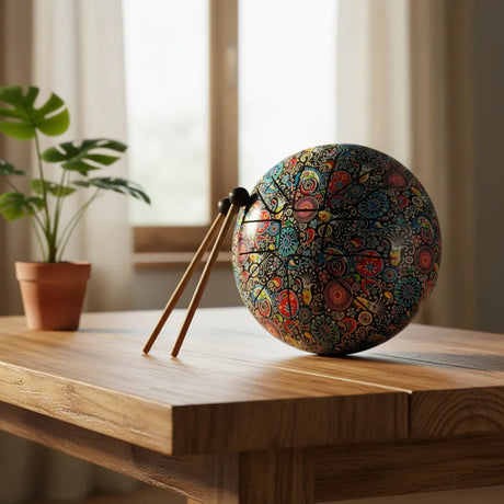 Hand Drum Mándala 16 cm