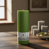 Velón Liso 7 Días Verde