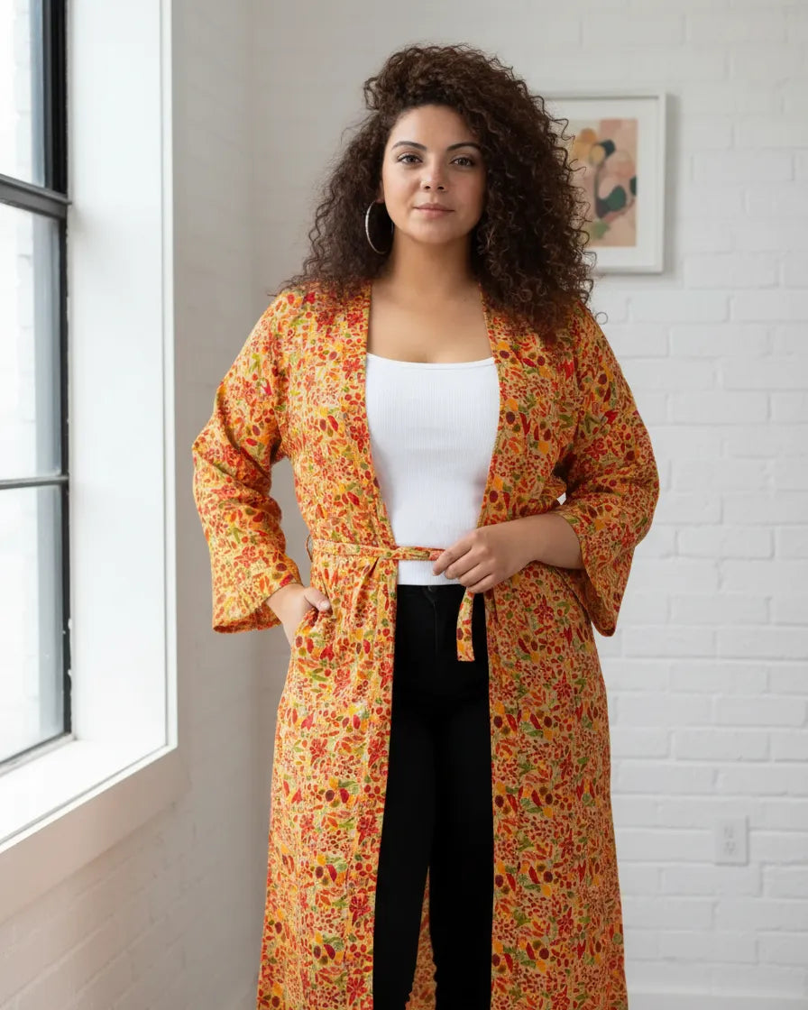 Kimono Trisha Naranja