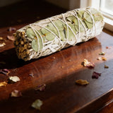 Sahúmo de Salvia Blanca con Eucalipto