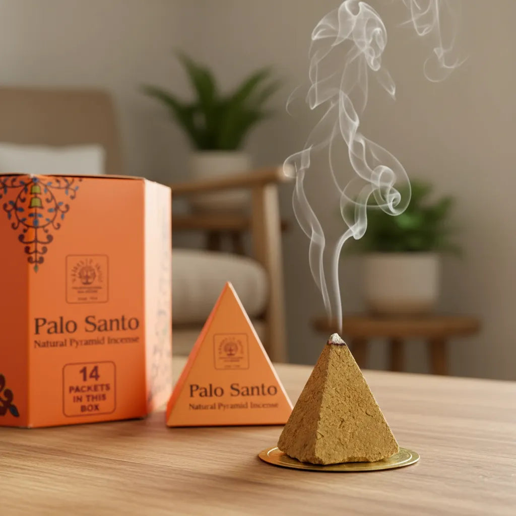Incienso en Pirámide Palo Santo