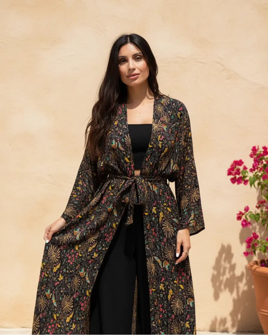 Kimono Trisha Negro