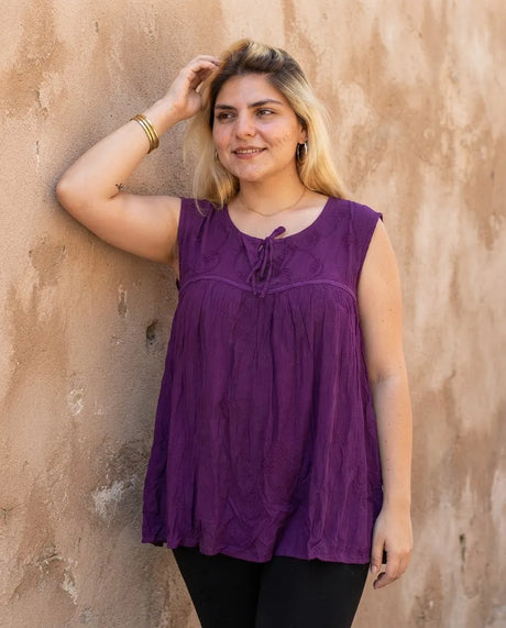 Blusa Bini Morada