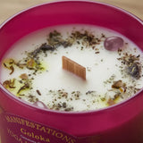 Vela Palo Santo con Amatista (Meditación Yoga)