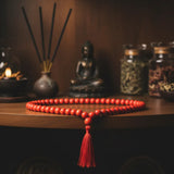 Japa Mala Madera Naranjo 8 mm