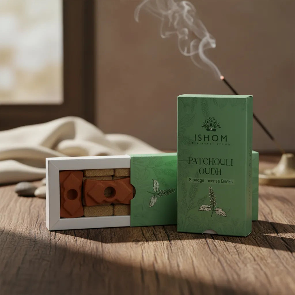 Ladrillos de Incienso Oudh Patchouli