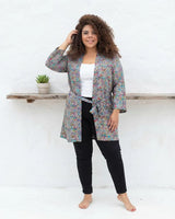 Kimono Denali Gris con Azul