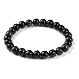 Pulsera Agata Negra 6mm