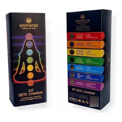 Box Kit 7 Chakra - Aromanza