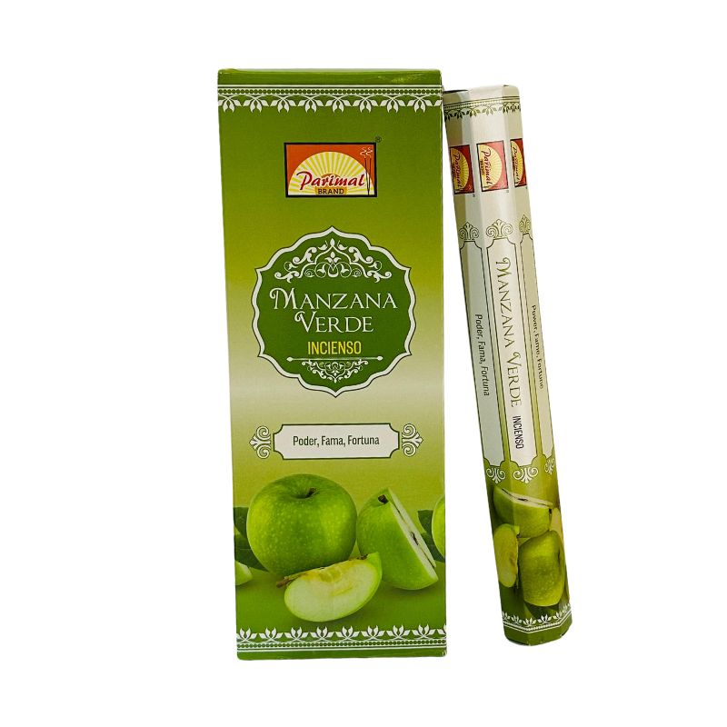 Incienso Manzana Verde- Parimal Hexagonal