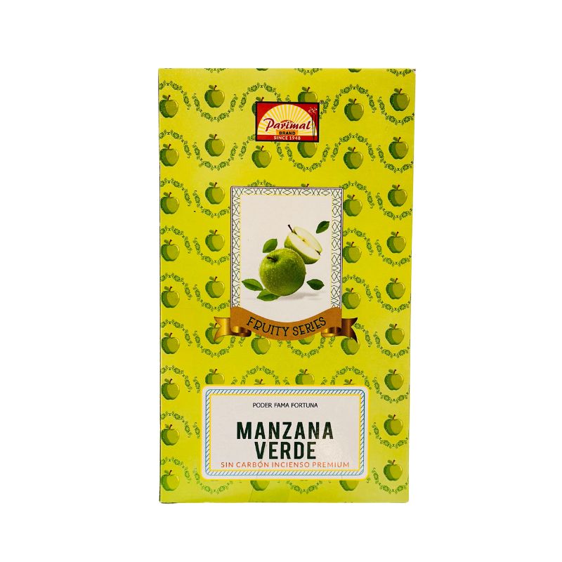 Incienso Masala Frutal Manzana Verde - Parimal