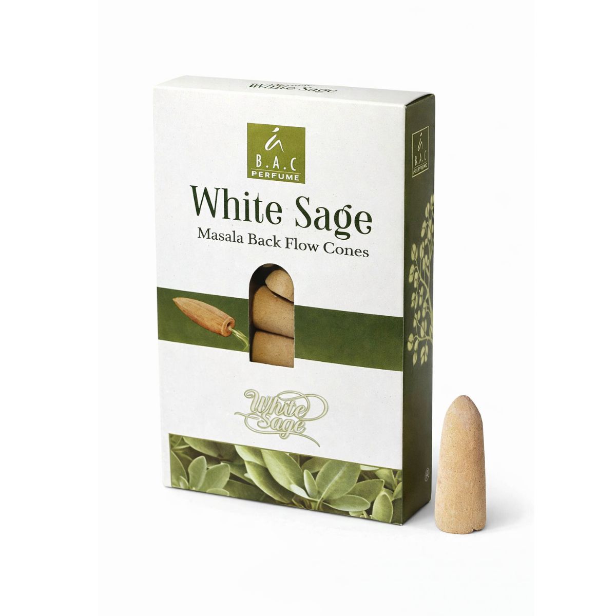 Incienso Cascada Salvia Blanca 10Conos