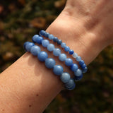 Pulsera Cuarzo Azul 6mm
