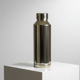 Botella de Cobre Plateada