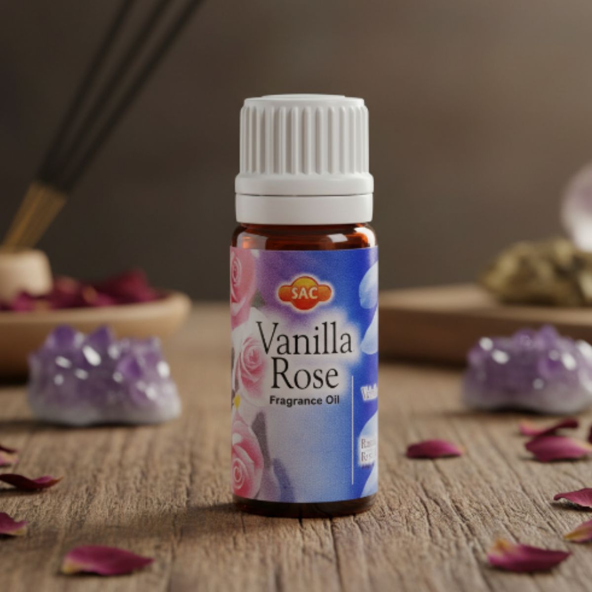 Aceite Aromático de Vainilla Rosa