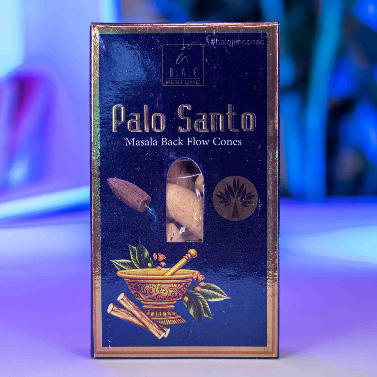 Incienso Cascada Palo Santo 10Conos