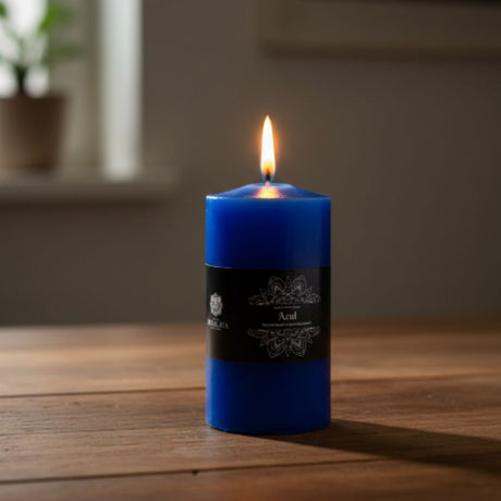 Velón Azul 10cm