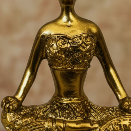 Adorno Yoga Woman Reflexion