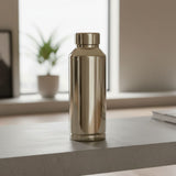 Botella de Cobre Plateada