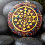 Colgante Orgon Sri Yantra