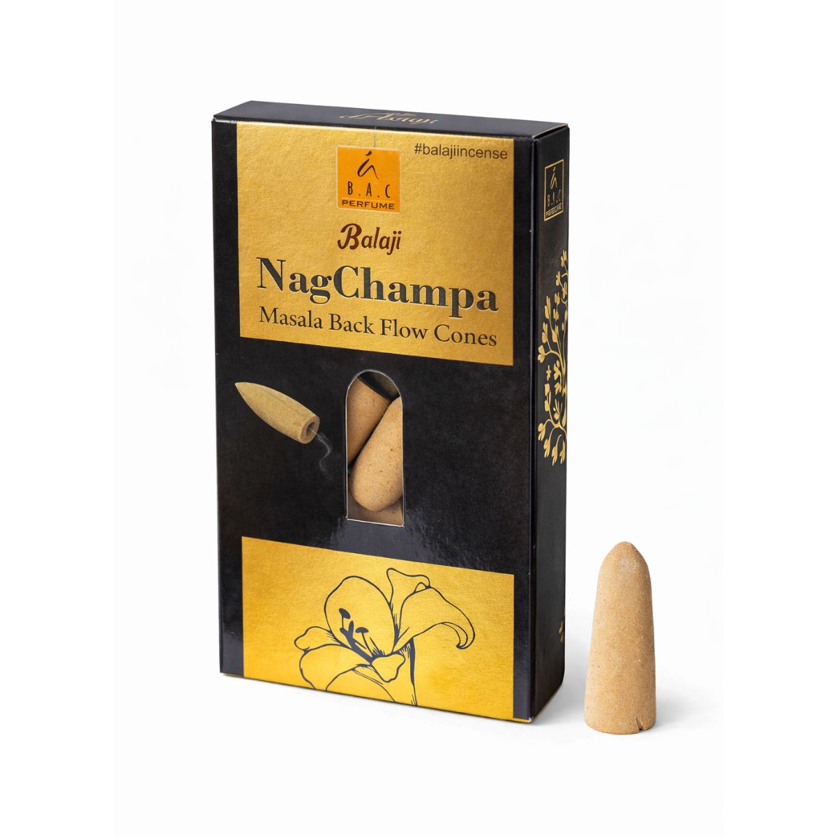 Incienso Cascada Nag Champa 10Conos