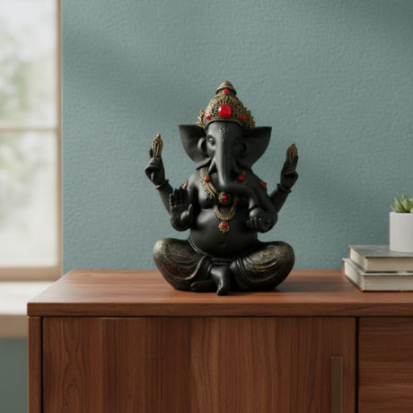 Ganesh Black & Gold