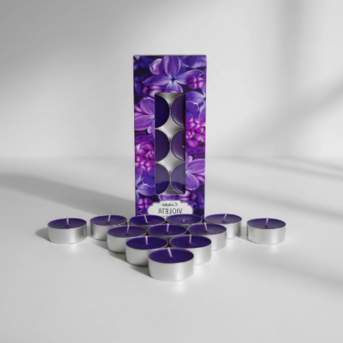 Vela Tealight Violeta