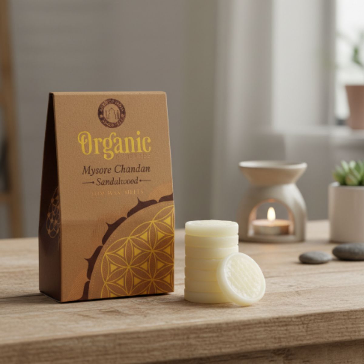 Pastilla Cera Aromática Sandalwood