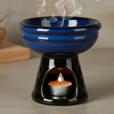 Difusor de Ceramica Magno Azul Negro