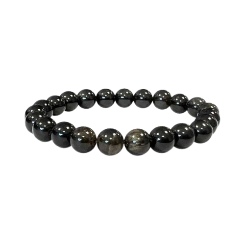 Pulsera Obsidiana 8mm