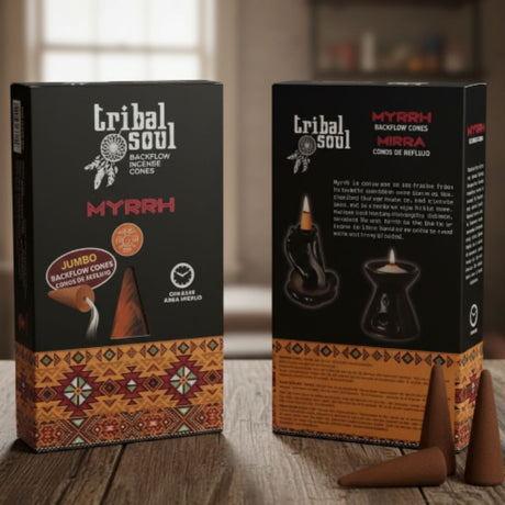 Incienso Cascada Mirra 10 conos