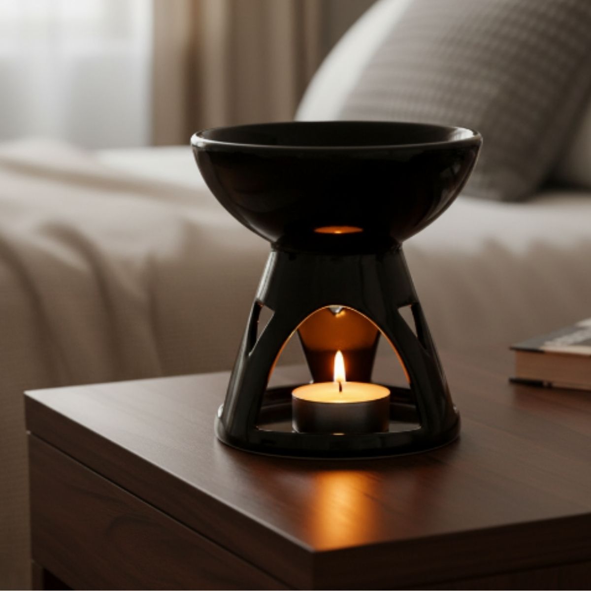 Difusor de Ceramica Negro