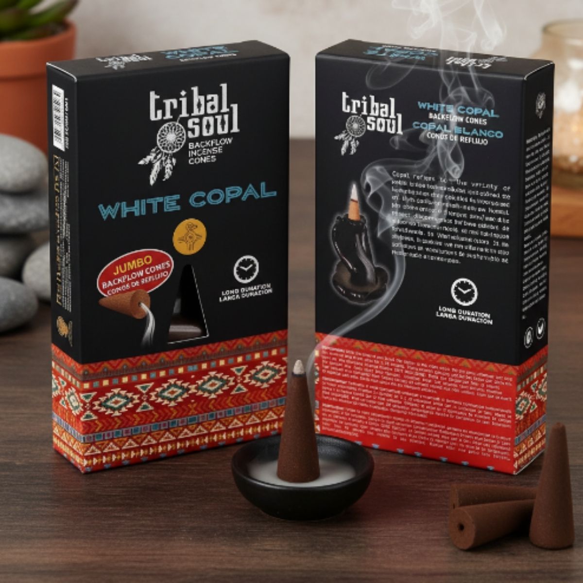 Incienso Cascada Copal Blanco 10Conos