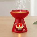 Difusor de Ceramica Rojo