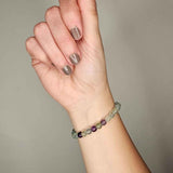 Pulsera Fluorita 6mm