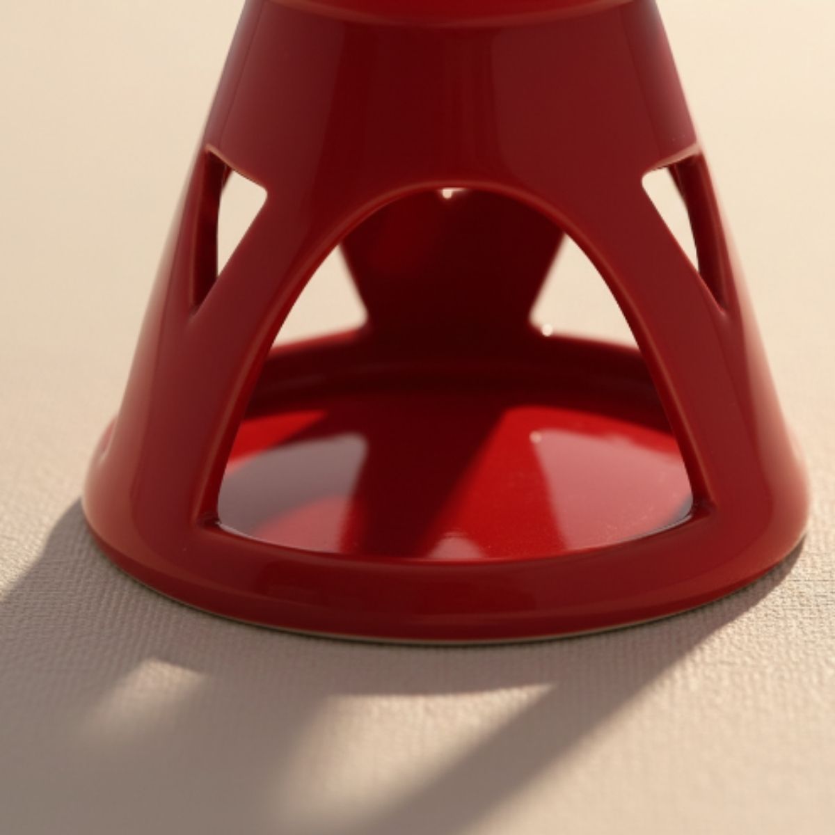 Difusor de Ceramica Rojo
