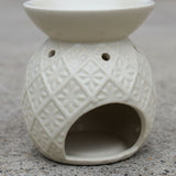 Difusor de Ceramica Blanco Textura Design